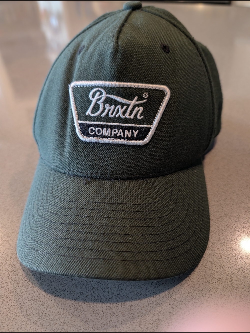 Brixton Green Patch Baseball Cap